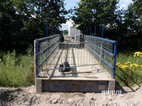 12m x 2.2m Pedestrian bridge (Steel)